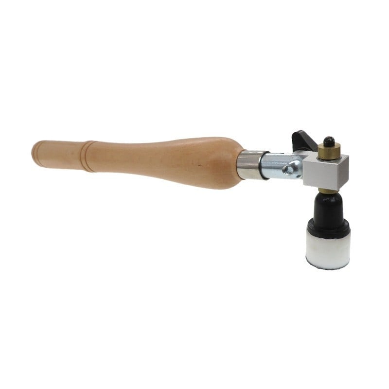 Koka apstrādes pulēšanas un smilšēšanas instruments ar Velcro pamatni (Velcro; materiāls PU+nylon cilpa; abrazīvs PU+koks+augstas ātruma tērauds)