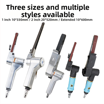 Fast Leopard пневматична шлайф-машина с лента за абразиви, за шлайфане и полиране