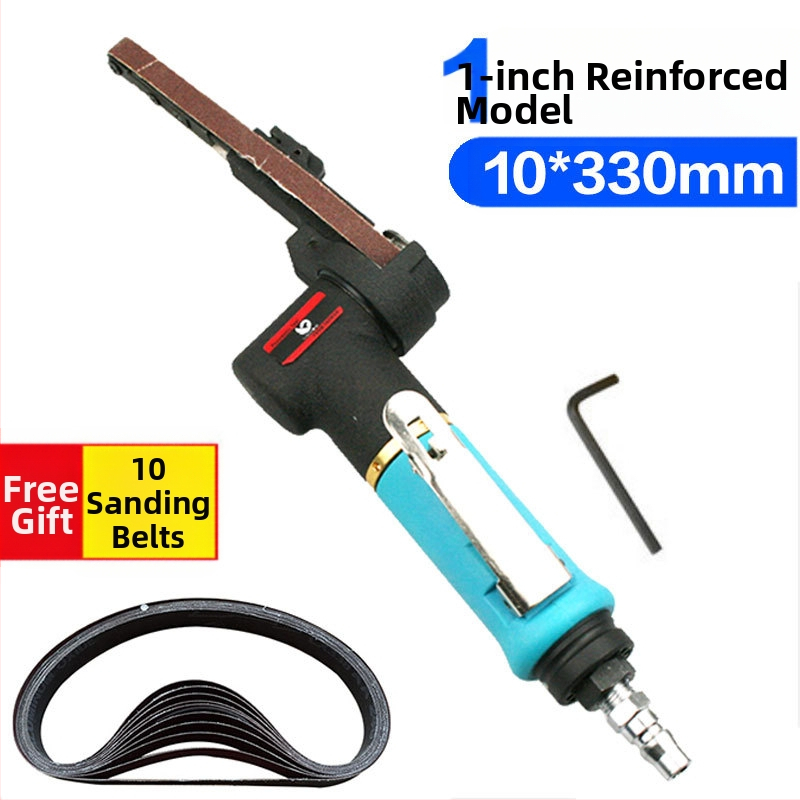 Fast Leopard пневматична шлайф-машина с лента за абразиви, за шлайфане и полиране