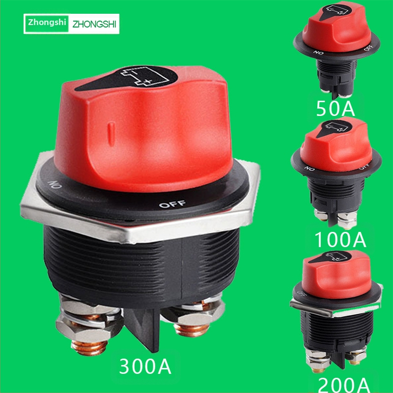 Διακόπτης αποσύνδεσης μπαταρίας, 12V DC, 50–300A, για αυτοκίνητα, RV, γιοτ, πλοία και φορτηγά