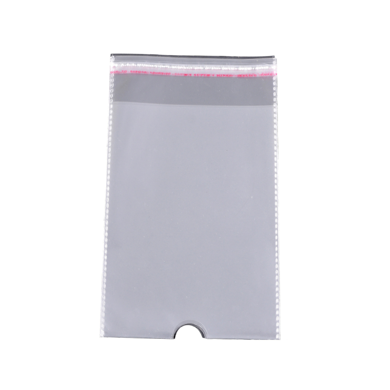 Πλαστική αυτοκόλλητη σακούλα συσκευασίας για ρούχα με εκτύπωση λογότυπου