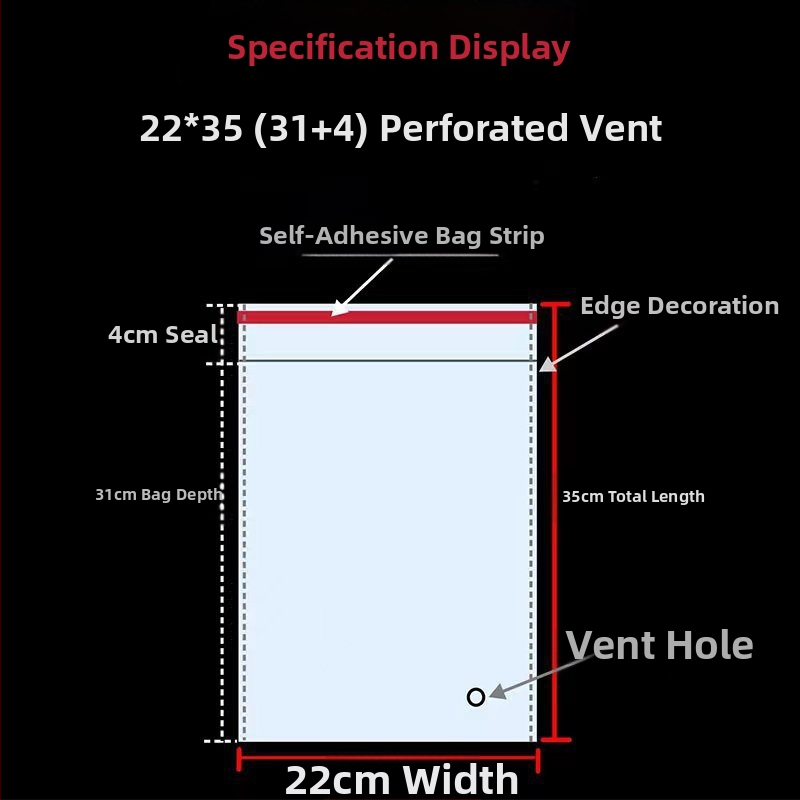 Πλαστική αυτοκόλλητη σακούλα συσκευασίας για ρούχα με εκτύπωση λογότυπου