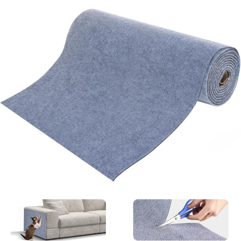 Котешка дъска за драскане и катереща постелка, без лепило, самозалепваща, полипропиленово влакно, произход Китай