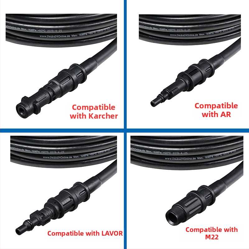 Шланг за почистване на канализационни тръби с високо налягане — марка TUTU; материал: канализационна тръба; тегло: 0.86