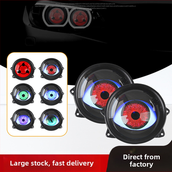 LED lukturi ar demonu acīm un modificētu lēcu, 1W, 12V, 0.3A, universāls