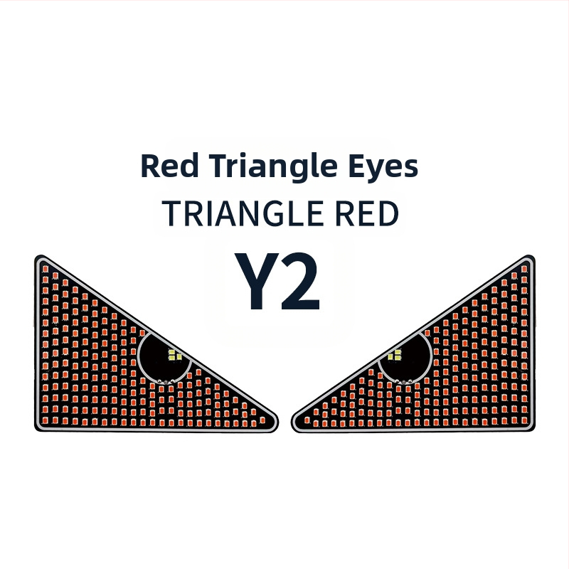 LED automa acu gaismas ar daudzveidīgiem brīdinājuma režīmiem, modelis MKS-9980, universāla saderība, interaktīvās atpakaļskata spoguļa gaismas