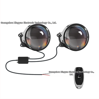 LED φανάρι κεφαλής Devil`s Eye, 10W, DC12-36V, ενσωματωμένος φακός, καθολική συμβατότητα
