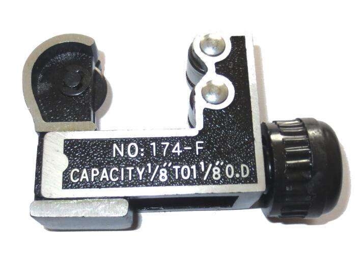 Record Work ρυθμιζόμενος κόφτης μεταλλικών σωλήνων για σωλήνες χαλκού και αλουμινίου, κατάλληλος για γραμμές ύδρευσης και κλιματισμού