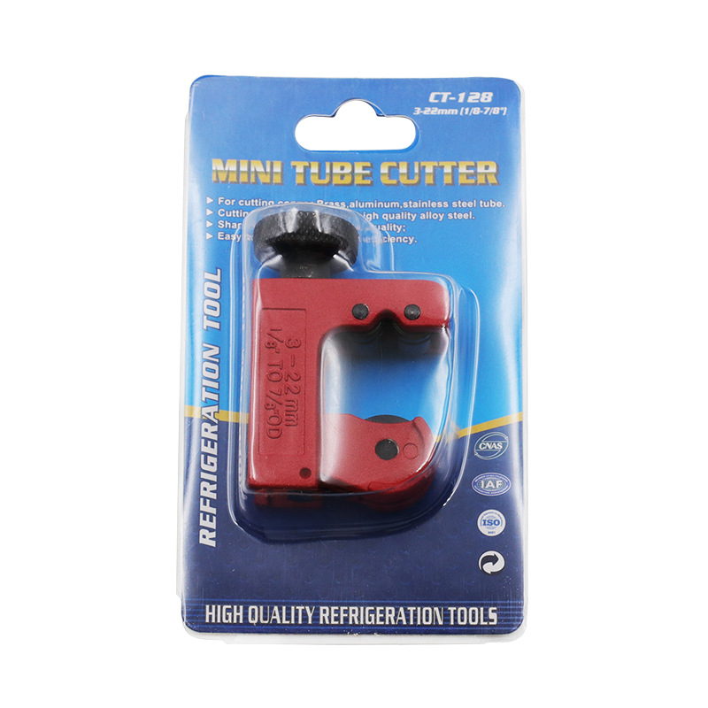 Record Work ρυθμιζόμενος κόφτης μεταλλικών σωλήνων για σωλήνες χαλκού και αλουμινίου, κατάλληλος για γραμμές ύδρευσης και κλιματισμού