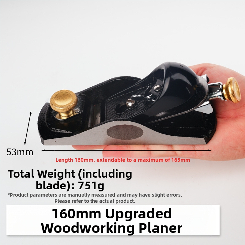 Дърводелски ръчен планер — ръчен инструмент за довършване, марка cattle gauge, не е внос