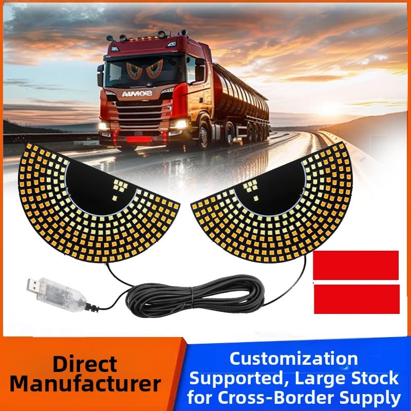 USB automašīnas atpakaļskata spoguļa gaisma – ABS, 5V, 1W, 0,01A, modelis 11/50