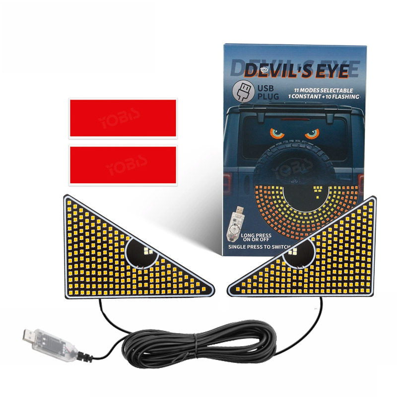 USB φως για το κάλυμμα καθρέπτη οδήγησης αυτοκινήτου – ABS, 5V, 1W, 0,01A, Μοντέλο 11/50