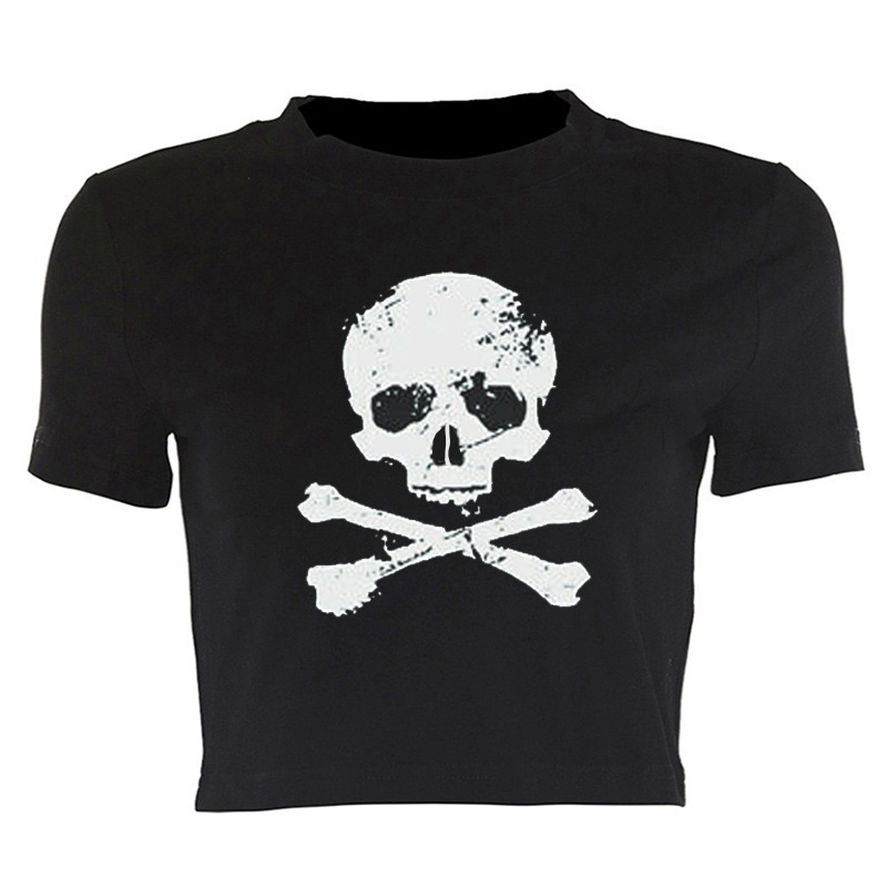 Poliestera T-krekls ar pusēm piedurknēm, viļņota kakla izgriezums, princese vēja stils