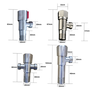 WC kutni ventil • 304 nehrđajući čelik • ručna ugradnja • radni tlak 5-15 • masa 0,188 kg
