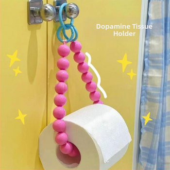 Πλαστικός φορέας ρολού χαρτιού, πολυχρηστικός με μοντέρνο μινιμαλιστικό σχεδιασμό, μοντέλο 551691, κατάλληλος για μπάνιο, σαλόνι και αυτοκίνητο