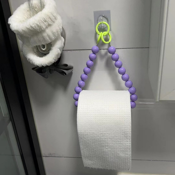 Πλαστικός φορέας ρολού χαρτιού, πολυχρηστικός με μοντέρνο μινιμαλιστικό σχεδιασμό, μοντέλο 551691, κατάλληλος για μπάνιο, σαλόνι και αυτοκίνητο