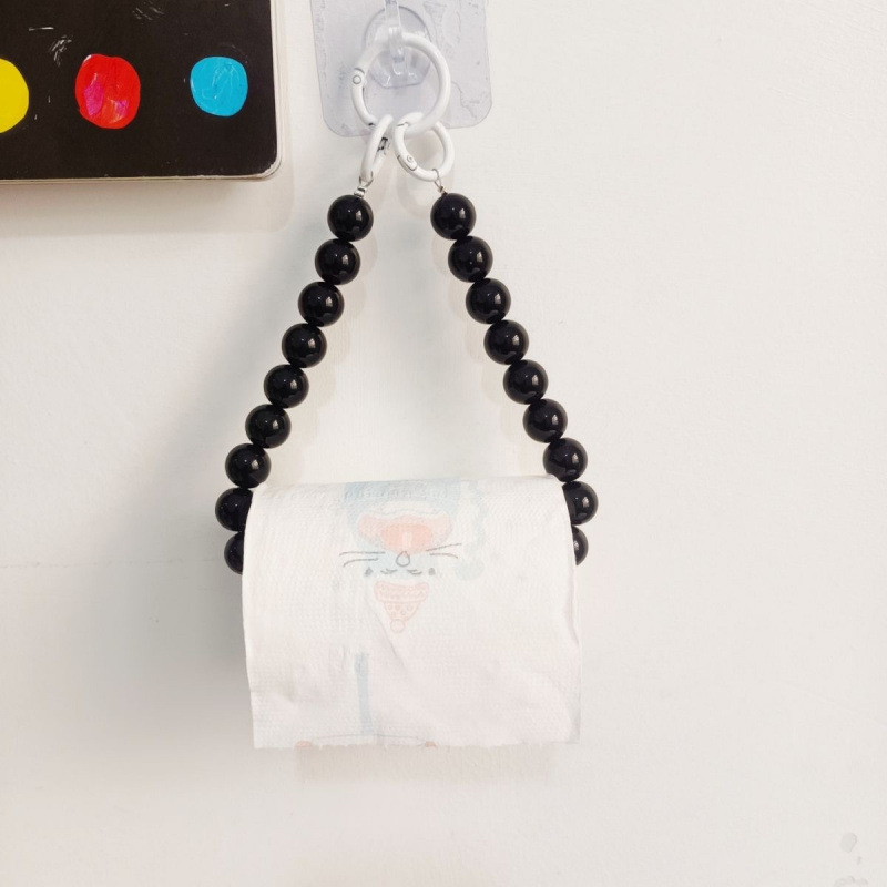 Πλαστικός φορέας ρολού χαρτιού, πολυχρηστικός με μοντέρνο μινιμαλιστικό σχεδιασμό, μοντέλο 551691, κατάλληλος για μπάνιο, σαλόνι και αυτοκίνητο