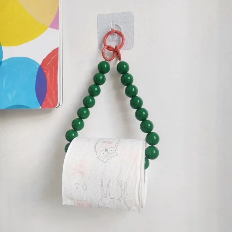 Πλαστικός φορέας ρολού χαρτιού, πολυχρηστικός με μοντέρνο μινιμαλιστικό σχεδιασμό, μοντέλο 551691, κατάλληλος για μπάνιο, σαλόνι και αυτοκίνητο