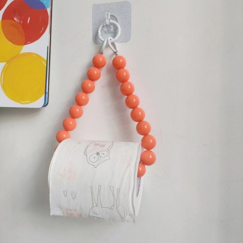 Πλαστικός φορέας ρολού χαρτιού, πολυχρηστικός με μοντέρνο μινιμαλιστικό σχεδιασμό, μοντέλο 551691, κατάλληλος για μπάνιο, σαλόνι και αυτοκίνητο