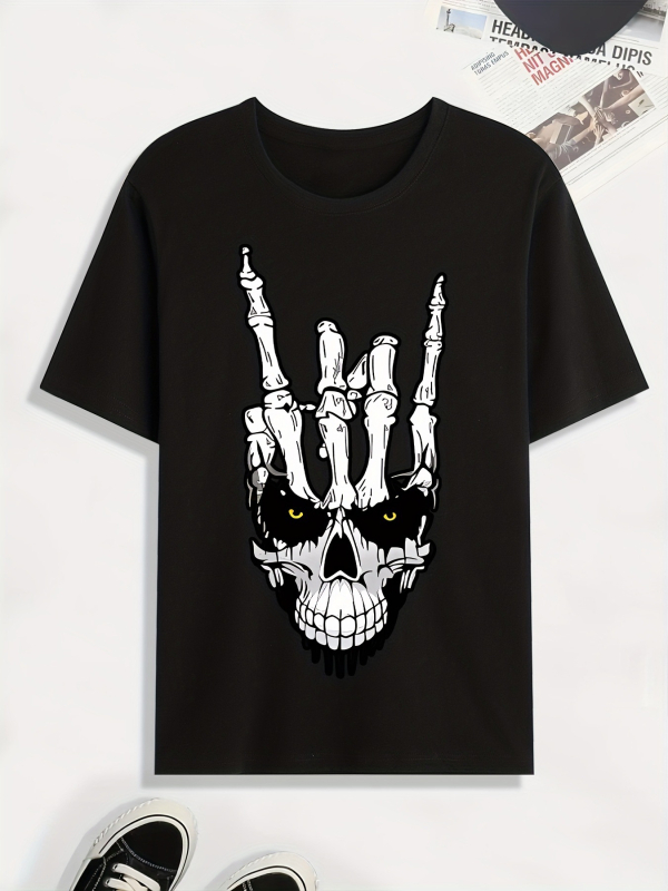 Krekli ar kapenes rokas nospiedumu, kokvilnas audums, 90–95% kokvilnas saturs, īsas piedurknes, apaļa kakla, drukāšana, japāņu-korejiešu ikdienas stils