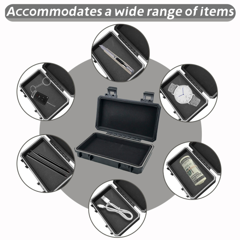 Cutie magnetică de depozitare - cutie de unelte portabilă pentru exterior, camping, ABS