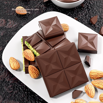 Yonghao καλούπι σοκολάτας – ορθογώνιο, σιλικόνη τροφίμου, 87 g, για ψήσιμο