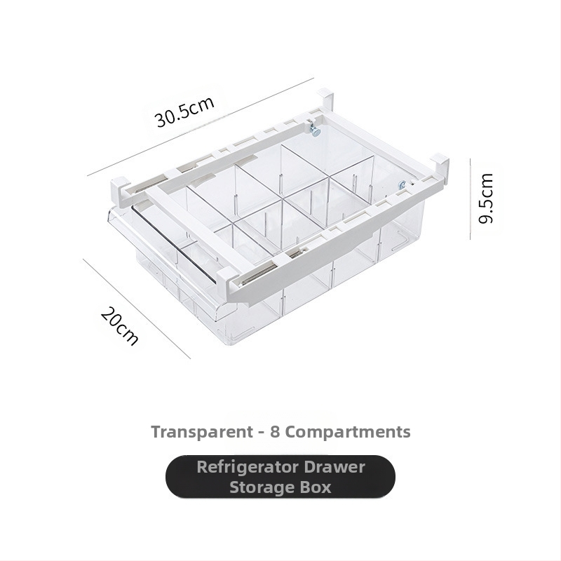 Egarda Контейнер за яйца в хладилник – PET+ABS, прозрачно чекмедже, запазва яйцата свежи