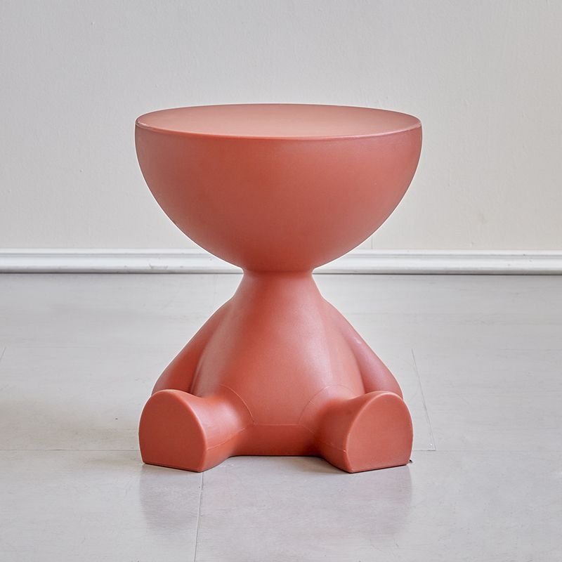 Маса за кафе с минималистичен северноевропейски дизайн, пластмасова основа, дървена рамка и мраморна горна повърхност, мултифункционална за дневната.