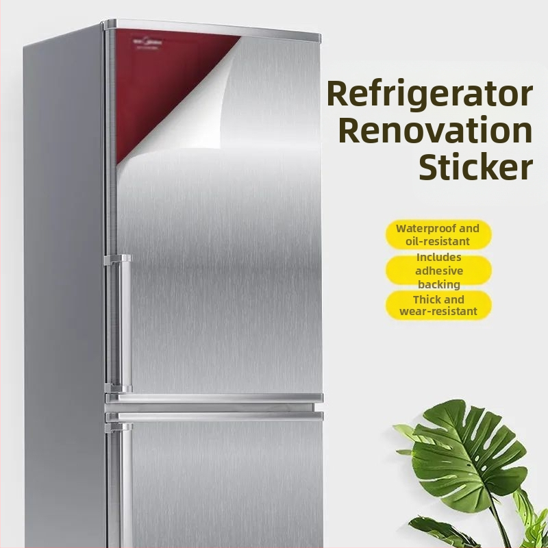 PVC αυτοκόλλητο για ψυγείο και κλιματιστικό – Αδιάβροχο, Ανθεκτικό στο λάδι, Αυτοκόλλητο, Αφαιρείται