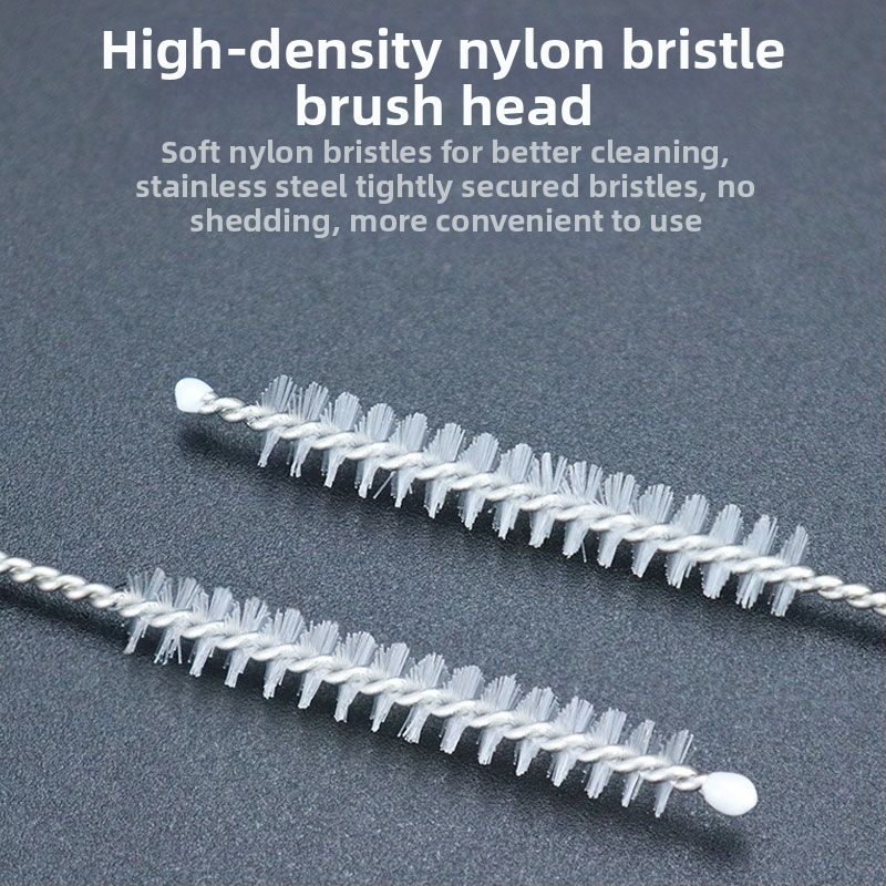 Kūdikių buteliukų, čiulptukų ir šiaudelių valymo šepetėlis su šepetėlio galvute — Kilmės šalis: Kinijos kontinentas; Prekės ženklas: Kitas; Pakuotė: SC10337028309990; Brūkšninis kodas: SC10337028309990