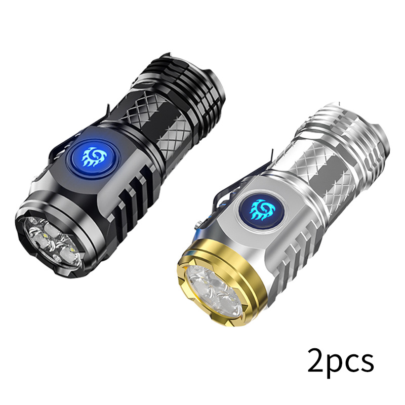 Fenar NIYANG/Reverse Yang cu LED pentru uz casnic și exterior, încărcare USB-C rapidă, baterie litiu cu capacitate mare, rotație la 360°, rază 100–200 m