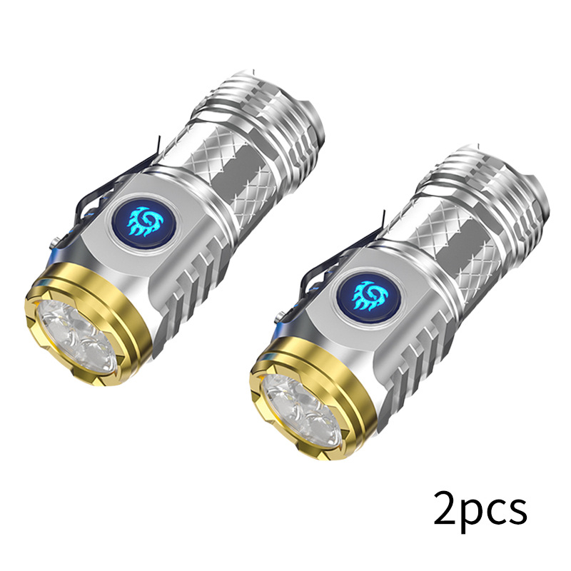 Fenar NIYANG/Reverse Yang cu LED pentru uz casnic și exterior, încărcare USB-C rapidă, baterie litiu cu capacitate mare, rotație la 360°, rază 100–200 m