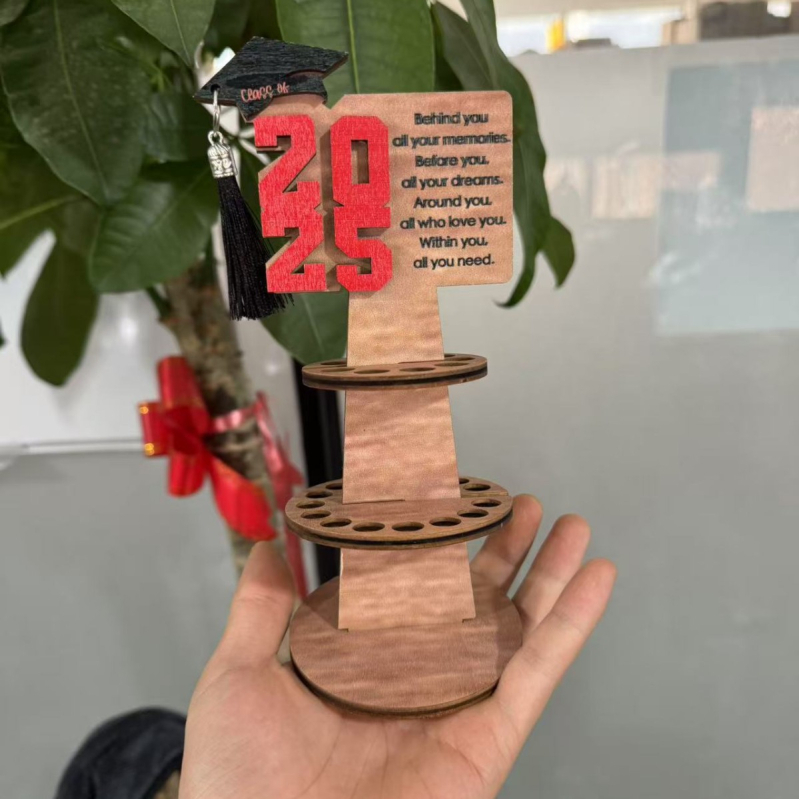 Портфейл с двоен клип за банкноти, модерен минимализъм, дървена конструкция