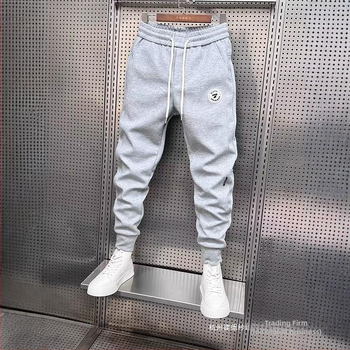 Άνετα παντελόνια, ίσια γραμμή, μεσαία μέση, διαπνέσιμο ύφασμα από μπαμπού ίνες, υψηλή ελαστικότητα