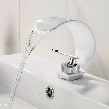 Kaskadna slavina za umivaonik – kupaonica, montaža iznad ploče, Materijal: djelomična bakar, Stil: novi kineski stil, Certifikacija: WATERMARK