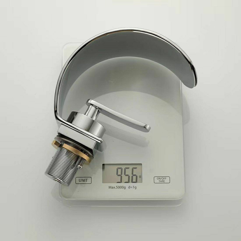 Kaskadna slavina za umivaonik – kupaonica, montaža iznad ploče, Materijal: djelomična bakar, Stil: novi kineski stil, Certifikacija: WATERMARK