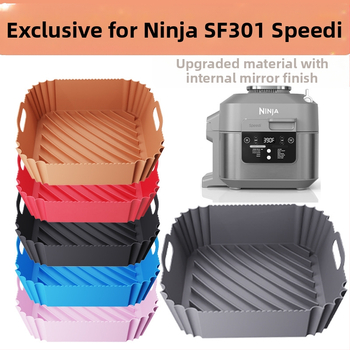 Xinxin silikona cepšanas panna gaisa frīzei – kvadrātiska iekšējā spoguļa silikona panna, pārtikas kvalitātes silikons