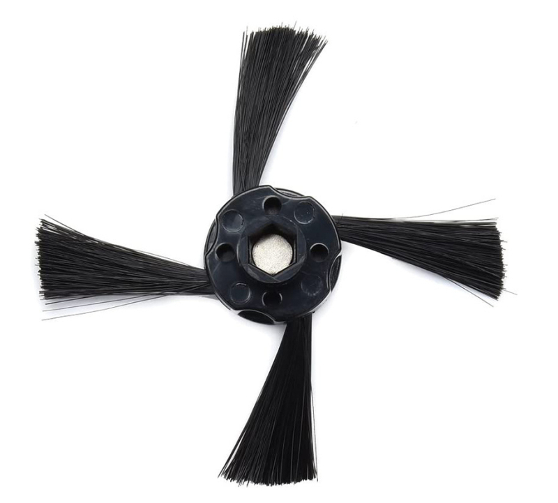 Neato BV/D/XV sērijas robota putekļsūcēja piederumi — rullīša birste, sānu birste un filtrēšanas siets; piemērots platībām virs 150 m²; trīs vienību komplekts