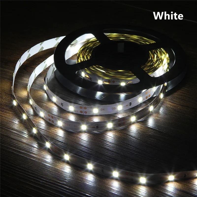 RGB LED лента 12V, 2835 SMD, 60–120 LED/м, димируема, 4–9 W/м