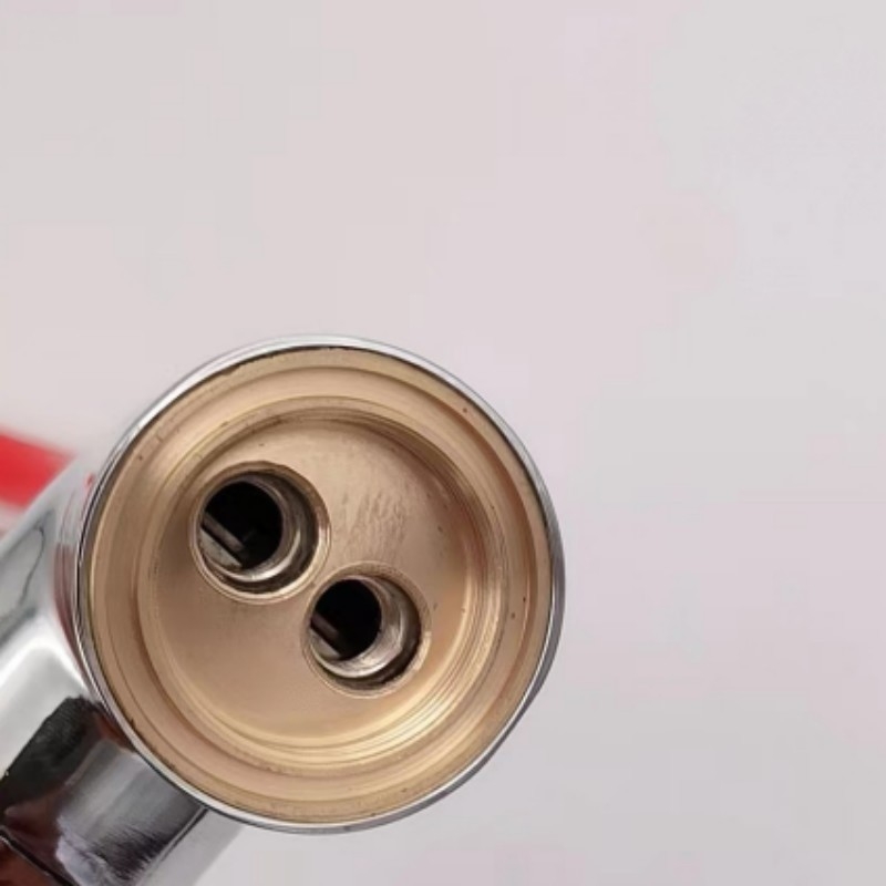 Robinet de bucătărie FD-235, corp din aliaj de zinc, cartuş ceramic, amestec cald și rece, montaj vertical (diametre de intrare/ieșire: 1/2, 3/8, 9/16)