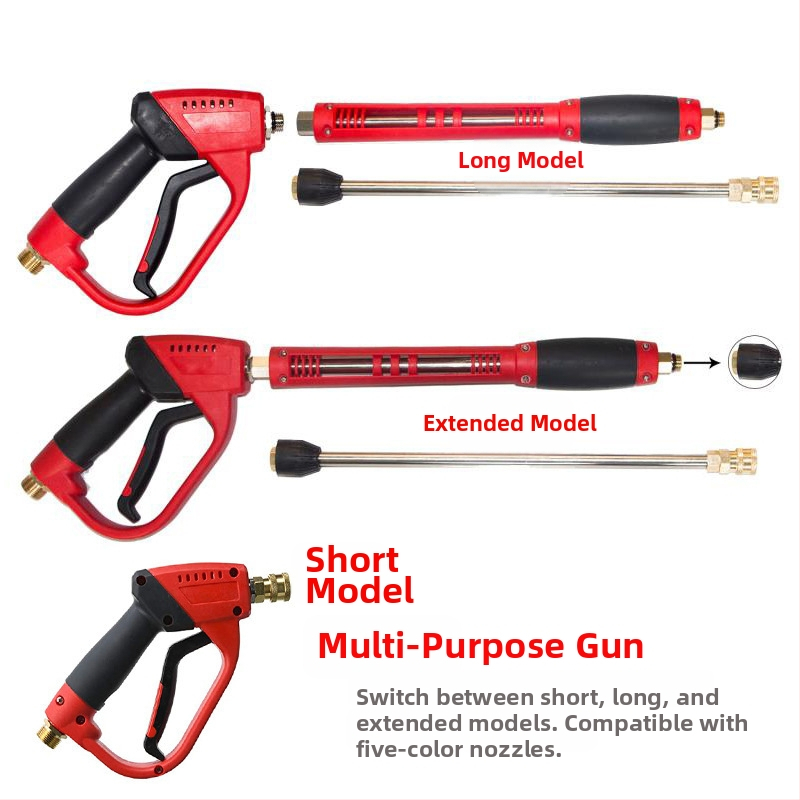 Fukuda Eagle високонапорна водна пушка за дома и градина — поток 60 л/мин, налягане 5000 psi, високо налягане почистване