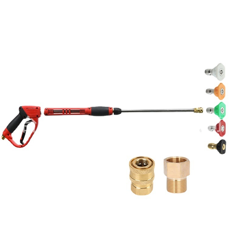 Fukuda Eagle πιστόλι νερού υψηλής πίεσης για οικιακή και κηπουρική χρήση — 60 L/min ροή, 5000 psi πίεση, κατάλληλο για καθαρισμό με υψηλή πίεση