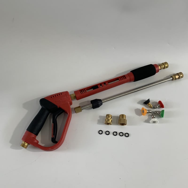 Fukuda Eagle високонапорна водна пушка за дома и градина — поток 60 л/мин, налягане 5000 psi, високо налягане почистване