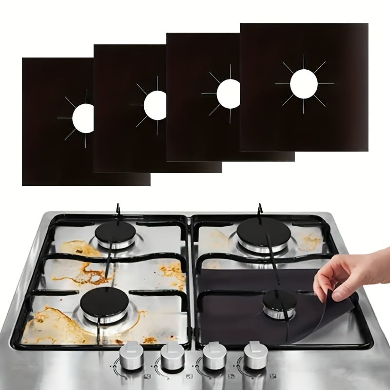 Dujinės viryklės paviršiaus apsauginė kilimėlis, PTFE, nelimpa, atsparus aukštoms temperatūroms