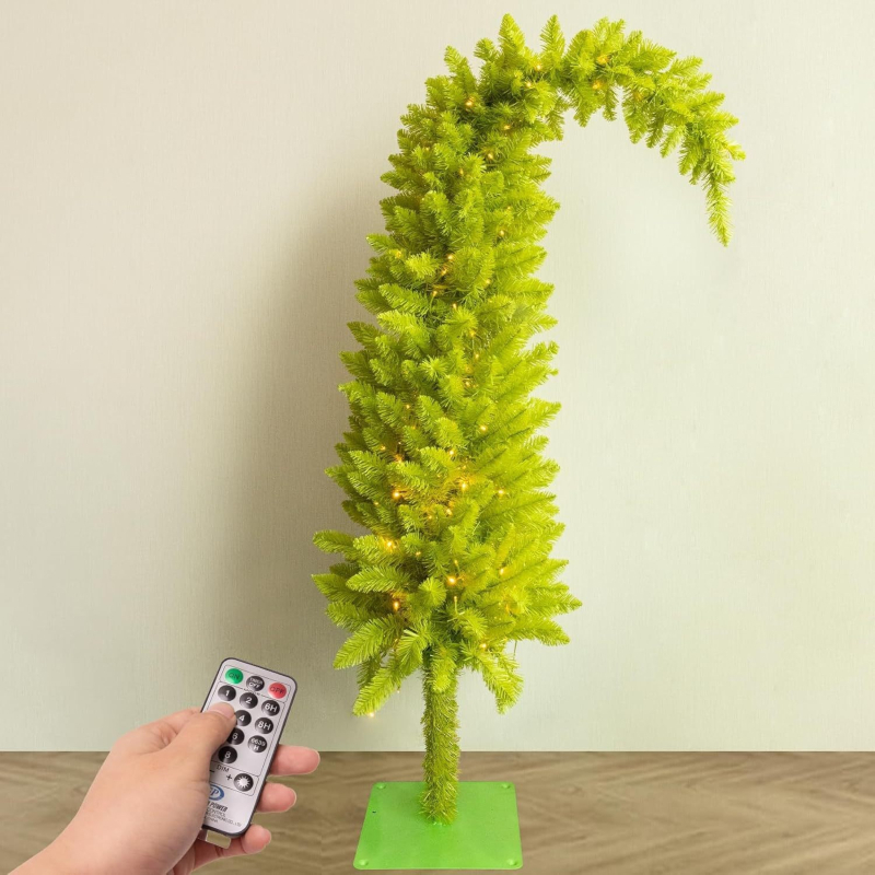 Τεχνητό χριστουγεννιάτικο δέντρο – σε σχήμα μολυβιού, ευέλικτο, PVC – μάρκα SY