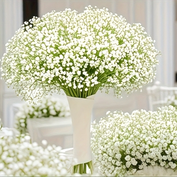 Изкуствени Gypsophila цветя – ръчно изработени пластмасови цветя, Вариант 3283093, за сватби, открити пространства, реквизит за снимки и домашна декорация
