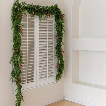 Rattan dekoratīvā liana, Cat Tail Vine sērija, roku darbs, ar mīkstu līmi, zīmols Flowers are like brocade