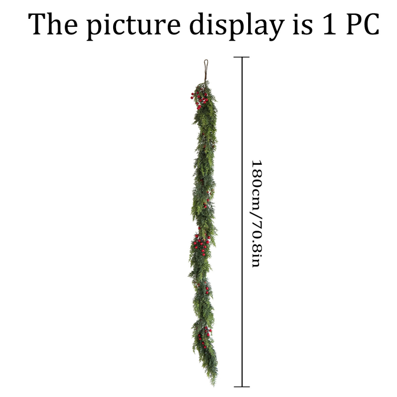 Rattan dekoratīvā liana, Cat Tail Vine sērija, roku darbs, ar mīkstu līmi, zīmols Flowers are like brocade