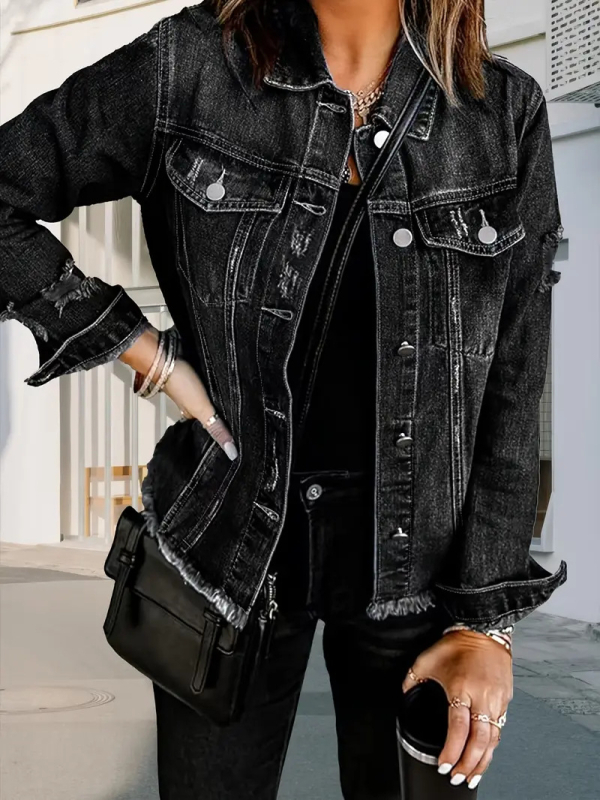 Pantaloni din denim din bumbac, talie ultra joasă, lungime medie, fără elastan, croială evazată