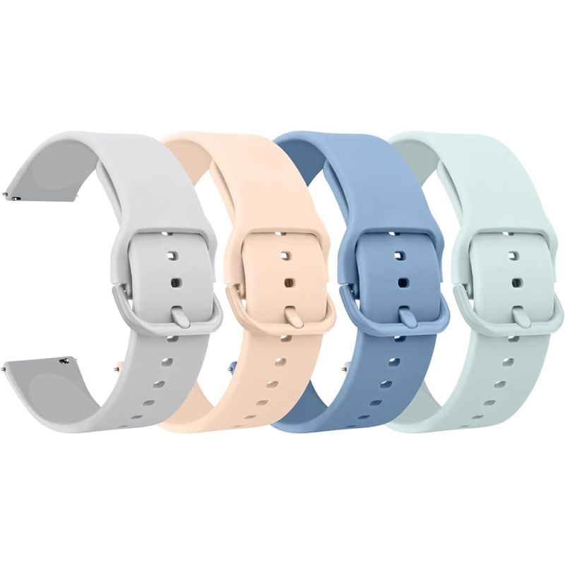 Ζώνη ρολογιού - γρήγορη αποδέσμευση, αντικατάσταση από σιλικόνη - Unisex